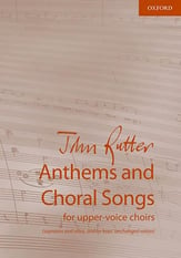 Anthems and Choral Songs SSAA Choral Score cover